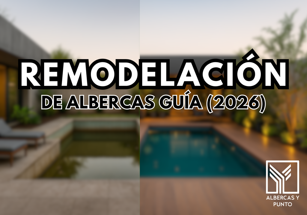 Remodelación de Albercas: Guía 2026 para Renovar y Modernizar tu Piscina