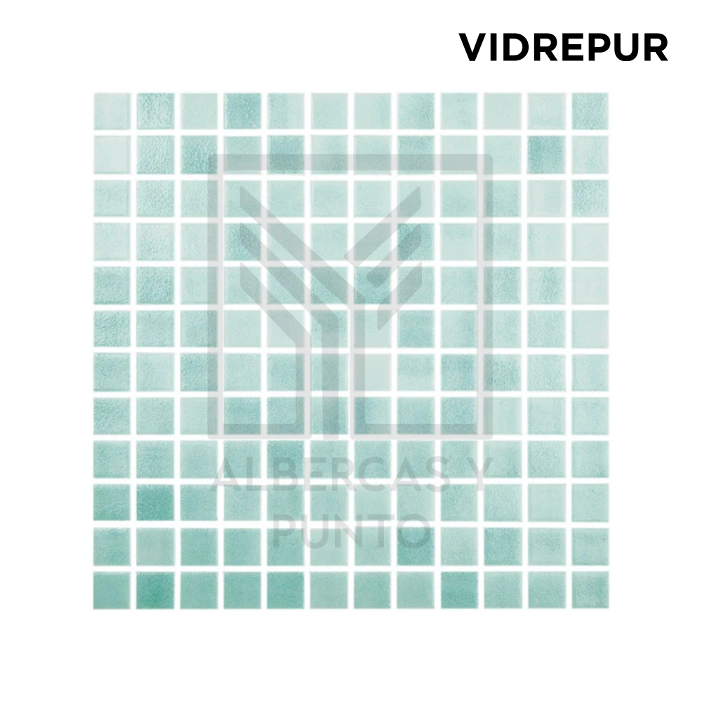 Vidrepur: Mosaico Niebla Caribe de 2.5x2.5