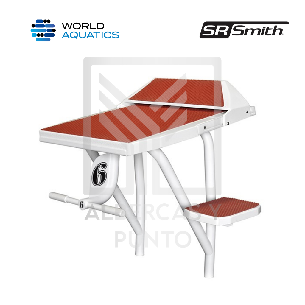 Podium Bloque de Salida Natación Doble Poste Velocity