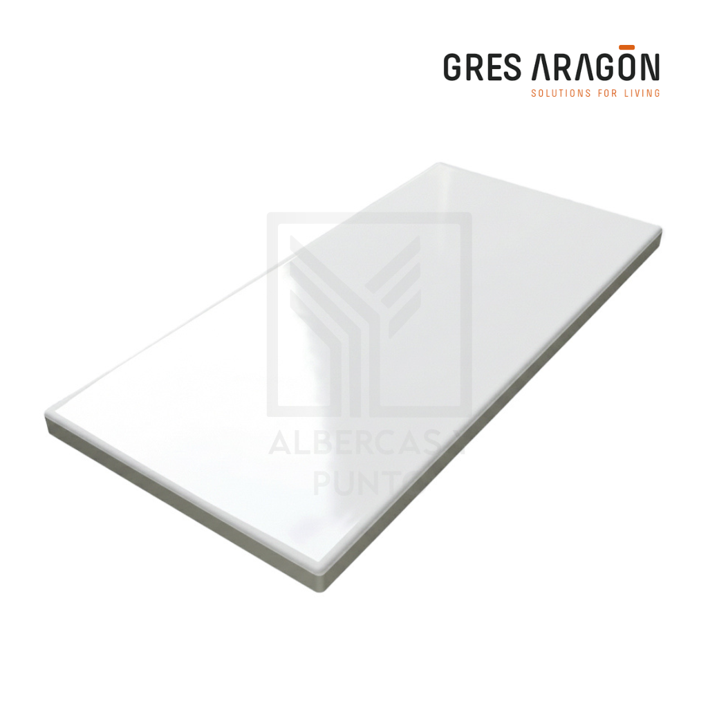 Gres de Aragón: Azulejo Brillante Blanco