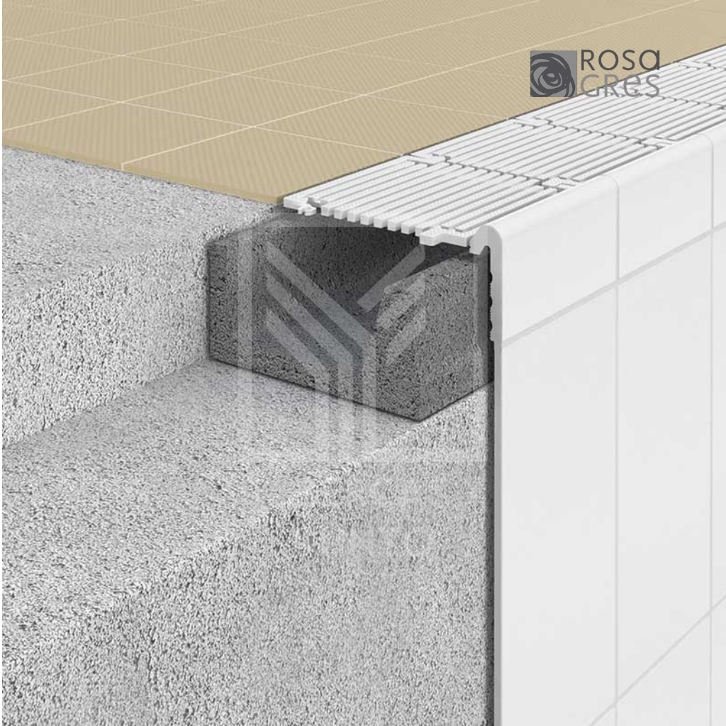 Sistema desbordante WIESBADEN Rosa Gres Alberca de Competencia