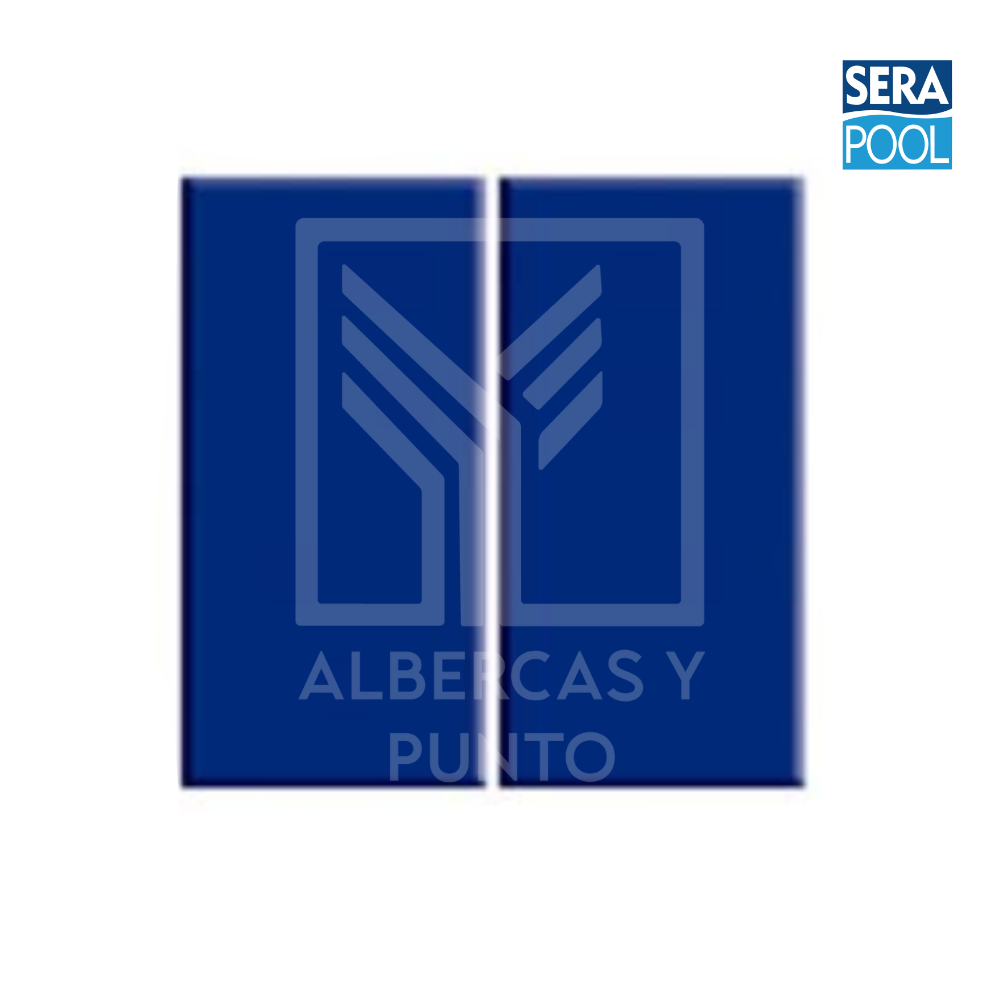 Azulejo Azul Cobalto de Porcelana para Alberca de Competencia | Sera Pool