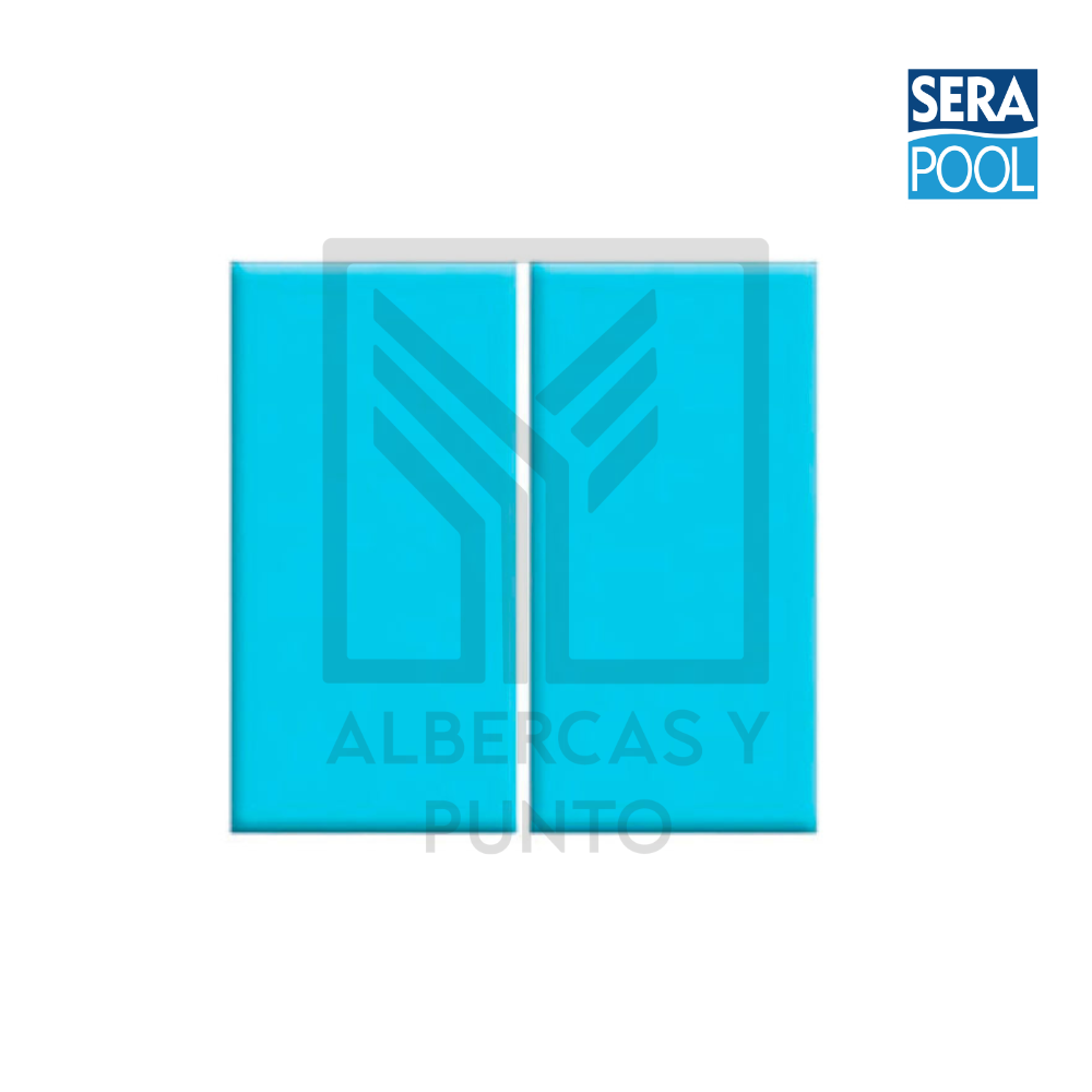 Azulejo Azul Claro de Porcelana para Alberca de Competencia | Sera Pool