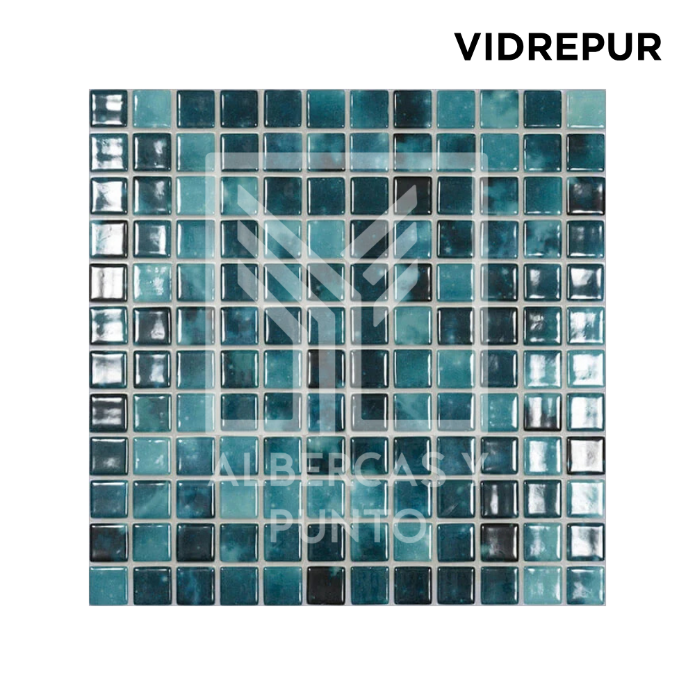 Vidrepur: Mosaico Green de 2.5x2.5
