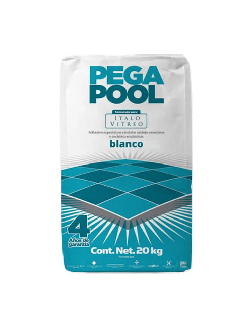 Pega Veneciano PEGAPOOL de 20 Kg Blanco