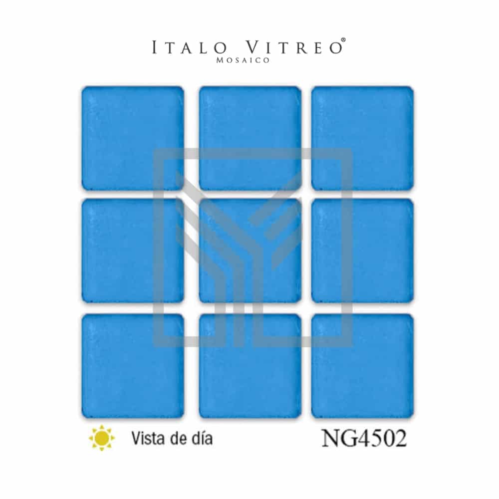 HISPANO GLASS: Mosaico Night Glass Azul 2.5x2.5 – albercasy