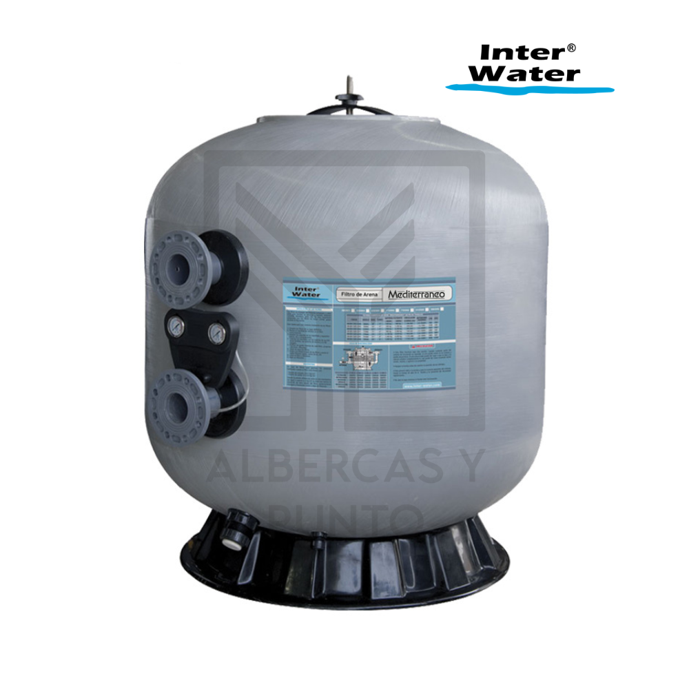 Filtro Comercial Mediterráneo de 48″ Inter Water