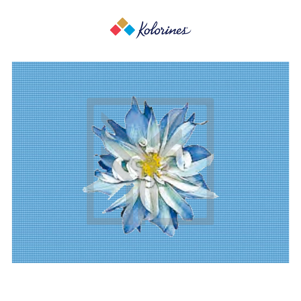 KOLORINES: Mosaico Vítreo Dalia en Azules