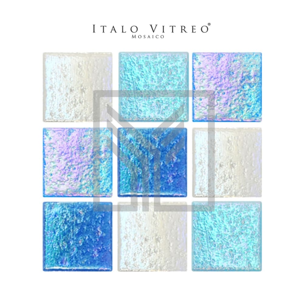 VETRO VENEZIA: Mosaico Veneciano Mezcla Malibu Brillare 2×2