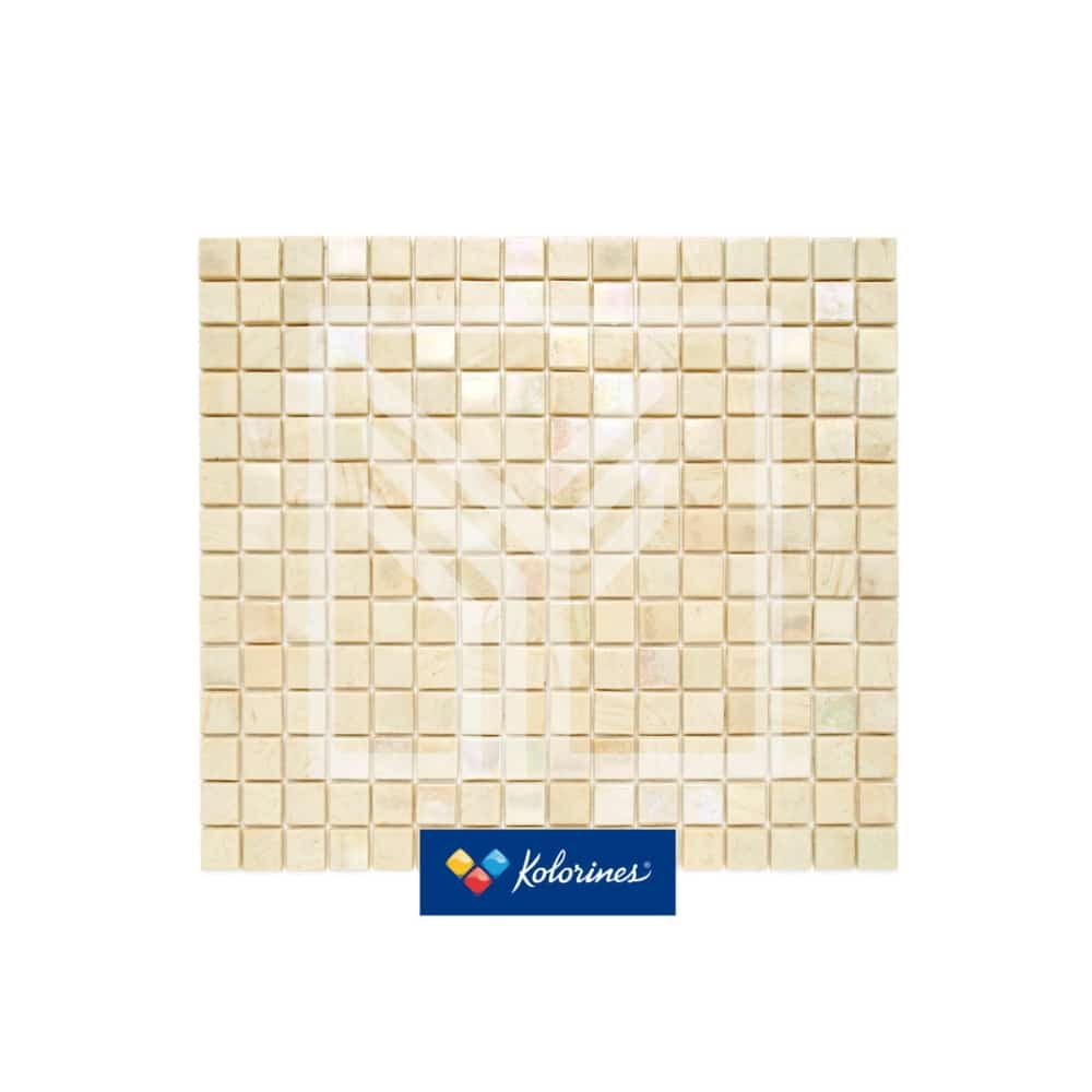 KOLORINES: Mosaico Mezcla v20 Marfil 2×2