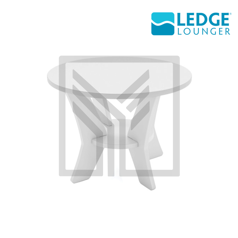 LEDGE LOUNGER: Mesa Auxiliar Redonda Mainstay